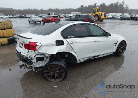 2016 BMW M3 z USA, uszkodzony, nr VIN WBS8M9C59G5D31302